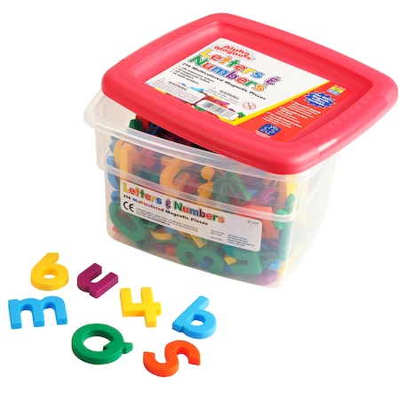 Educational Insights AlphaMagnets And MathMagnets Multicolored Combo Set 1638